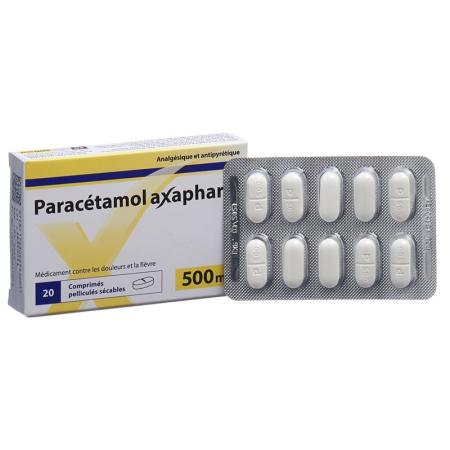 PARACETAMOL Axapharm film-coated tablet 500 mg - PrimeCare Global
