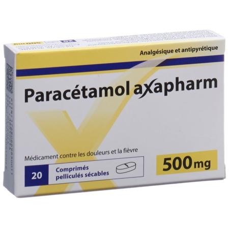 PARACETAMOL Axapharm film tablets 500 mg - PrimeCare Global