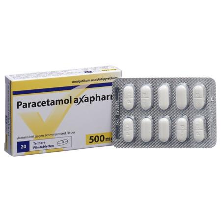 PARACETAMOL Axapharm film tablets 500 mg - PrimeCare Global