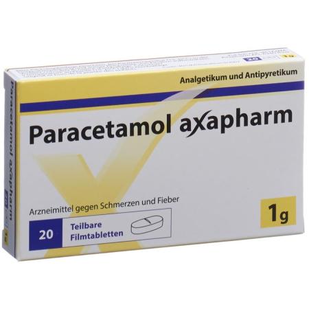 PARACETAMOL Axapharm film tablets 1 g - PrimeCare Global
