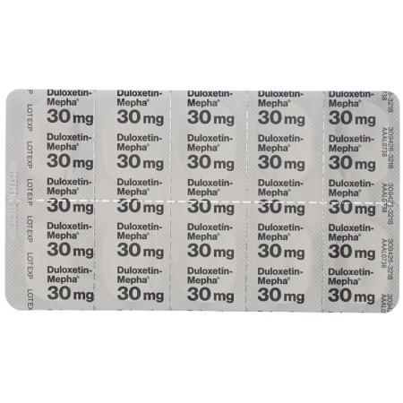 DULOXETIN Mepha Kaps 30 mg - PrimeCare Global