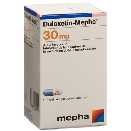 Duloxetine Mepha Kaps 30 mg bottle 100 pieces - PrimeCare Global