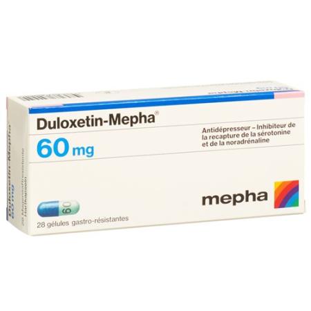 Duloxetine-Mepha Kaps 60 mg 30 pcs - PrimeCare Global