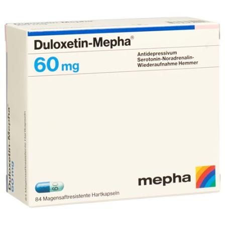 Duloxetine-Mepha Kaps 60 mg 100 pcs - PrimeCare Global