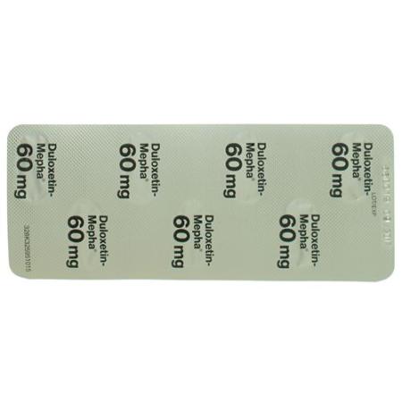 Duloxetine-Mepha Kaps 60 mg 100 pcs - PrimeCare Global