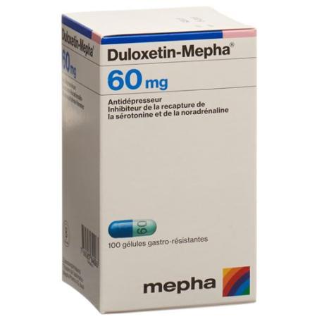 Duloxetine Mepha Kaps 60 mg bottle 100 pieces - PrimeCare Global