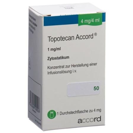 Topotecan Accord Inf Konz 4 mg/4ml Durchstf 5 pcs - PrimeCare Global