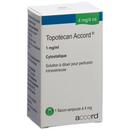 Topotecan Accord Inf Konz 4 mg/4ml Durchstf 5 pcs - PrimeCare Global