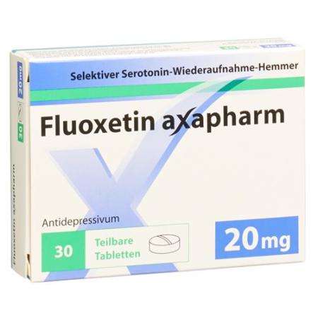 Fluoxetine Axapharm Filmtabl 20 mg 30 pcs - PrimeCare Global