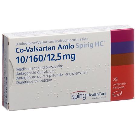 COVALSARTAN Amlo Spirig HC 10/160/12.5 - PrimeCare Global
