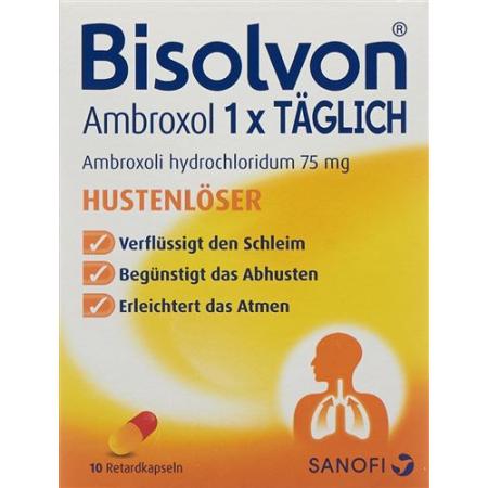 BISOLVON Ambroxol 1xTÄGLICH Ret Kaps 75 mg - PrimeCare Global