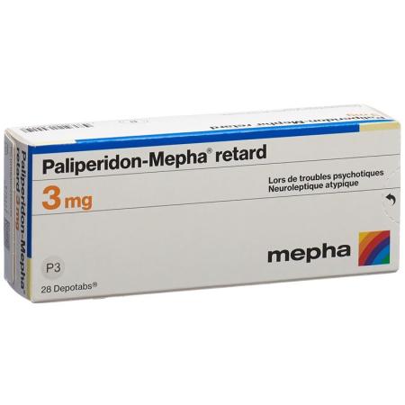Paliperidone-Mepha retard Depotabs 3 mg 28 pcs - PrimeCare Global