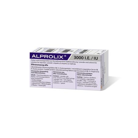 ALPROLIX Trockensub 3000 IE c Solv - PrimeCare Global
