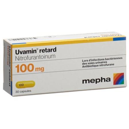 Uvamin retard Ret Kaps 100 mg 30 pcs - PrimeCare Global