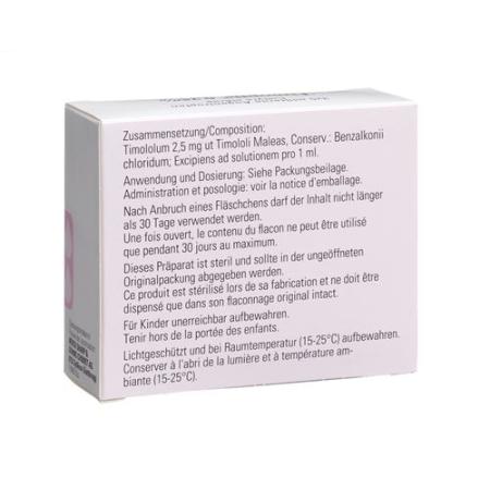 Timoptic Gd Opht 0.25% 3fl 5ml - PrimeCare Global