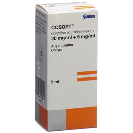 Cosopt Gtt Opht sterile bottle 5 ml - PrimeCare Global