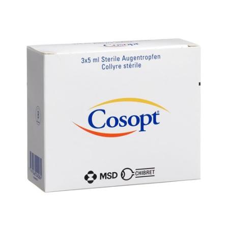 Cosopt Gtt Opht sterile 3 bottles 5 ml - PrimeCare Global
