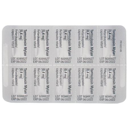 Tamsulosin Mylan Ret Kaps 0.4 mg 100 pcs - PrimeCare Global