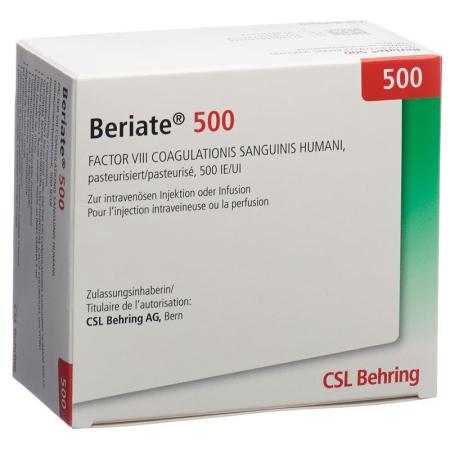 BERIATE Trockensub 500 IE c Solv + Set - PrimeCare Global