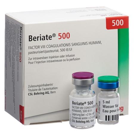 BERIATE Trockensub 500 IE c Solv + Set - PrimeCare Global