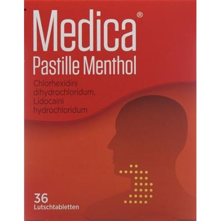 Medica Menthol 36 Pastille - PrimeCare Global