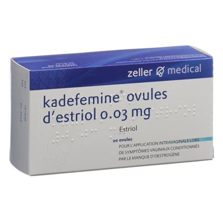 KADEFEMIN Estriol Ovula 0.03 mg - PrimeCare Global