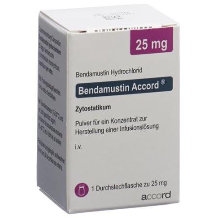 Bendamustine Accord Dry Sub 25 mg Penetration 5 pcs - PrimeCare Global