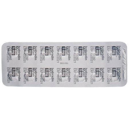 Ivabradine Mylan film tablets 5 mg 112 pcs - PrimeCare Global