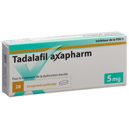 Tadalafil Axapharm Filmtabl 5 mg 28 pcs - PrimeCare Global