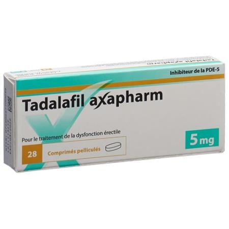 Tadalafil Axapharm Filmtabl 5 mg 84 pcs - PrimeCare Global