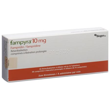 Fampyra Ret Tabl 10 mg 56 pcs - PrimeCare Global