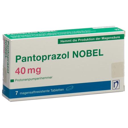 Pantoprazole NOBEL Filmtabl 40 mg 7 pcs - PrimeCare Global