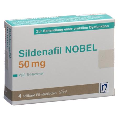 Sildenafil NOBEL Filmtabl 50 mg 12 pcs - PrimeCare Global