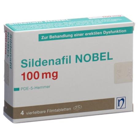 Sildenafil NOBEL Filmtabl 100 mg 24 pcs - PrimeCare Global