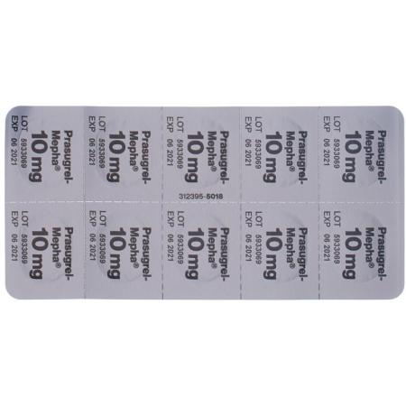 Prasugrel-Mepha Lactab 10 mg 30 pcs - PrimeCare Global