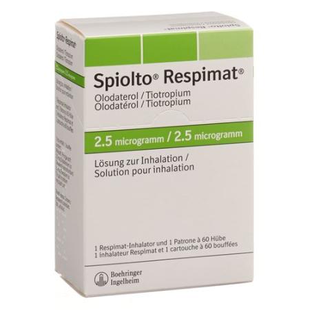 Spiolto Respimat Inhal Loes 2.5 mcg / stroke 60 doses - PrimeCare Global
