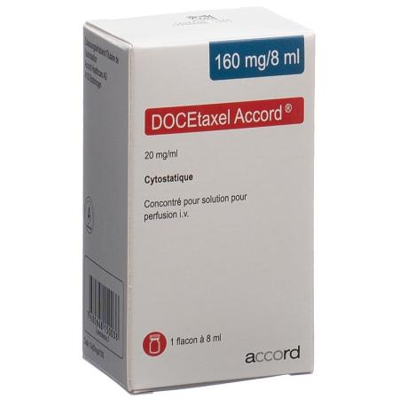 DOCETAXEL Accord Inf Konz 160 mg/8ml 45x20mm - PrimeCare Global