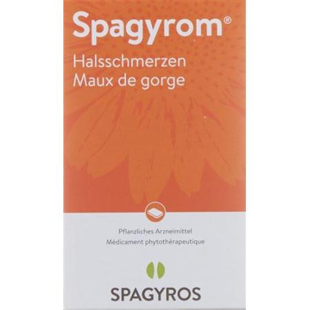Spagyrom sore throat lozenges 22 pcs - PrimeCare Global