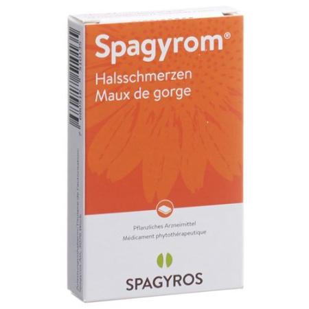 Spagyrom sore throat lozenges 22 pcs - PrimeCare Global