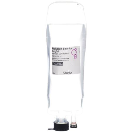 ROPIVACAIN Sintetica 2 mg/ml 500ml Btl - PrimeCare Global