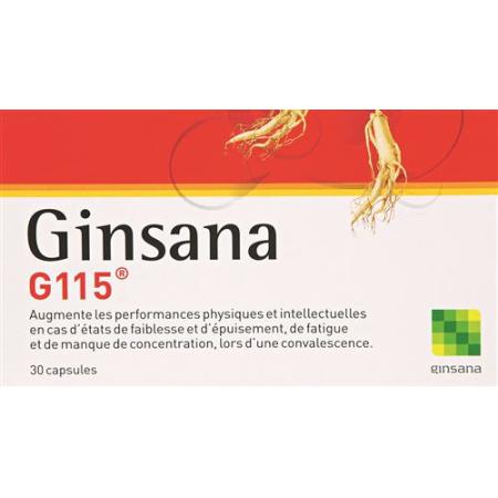 Ginsana hard capsules 30 pcs - PrimeCare Global