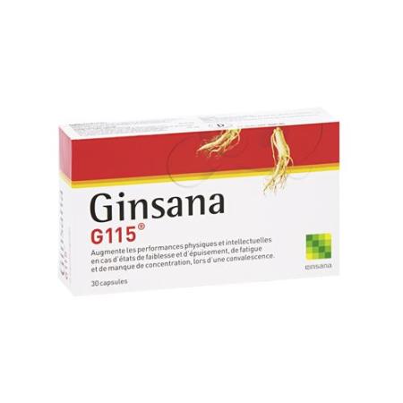 Ginsana hard capsules 30 pcs - PrimeCare Global