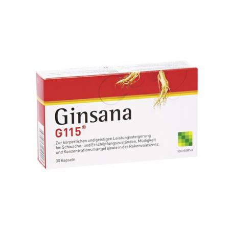 Ginsana hard capsules 30 pcs - PrimeCare Global