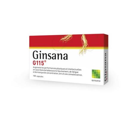 Ginsana hard capsules 100 pcs - PrimeCare Global