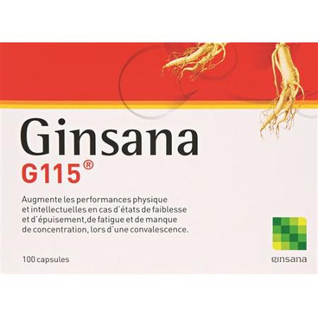 Ginsana hard capsules 100 pcs - PrimeCare Global