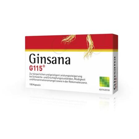 Ginsana hard capsules 100 pcs - PrimeCare Global
