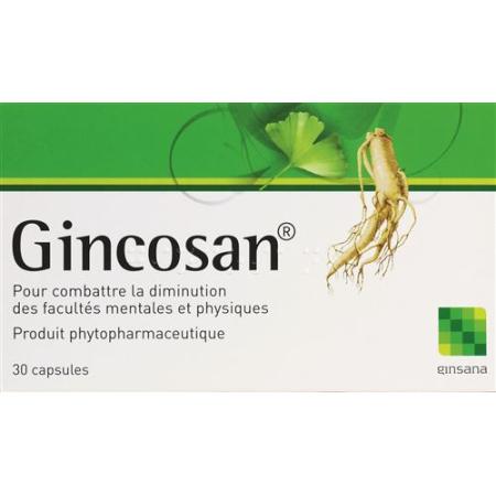 Gincosan caps 30 pcs - PrimeCare Global