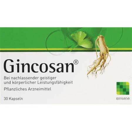 Gincosan caps 30 pcs - PrimeCare Global