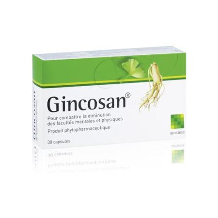 Gincosan caps 30 pcs - PrimeCare Global