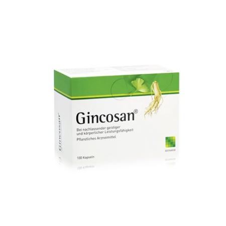 Gincosan caps 100 pcs - PrimeCare Global